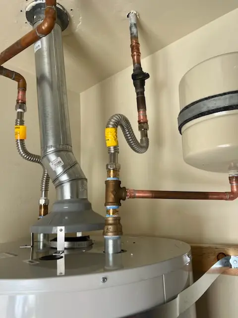Water heater installation and plumbing repair in Templeton
